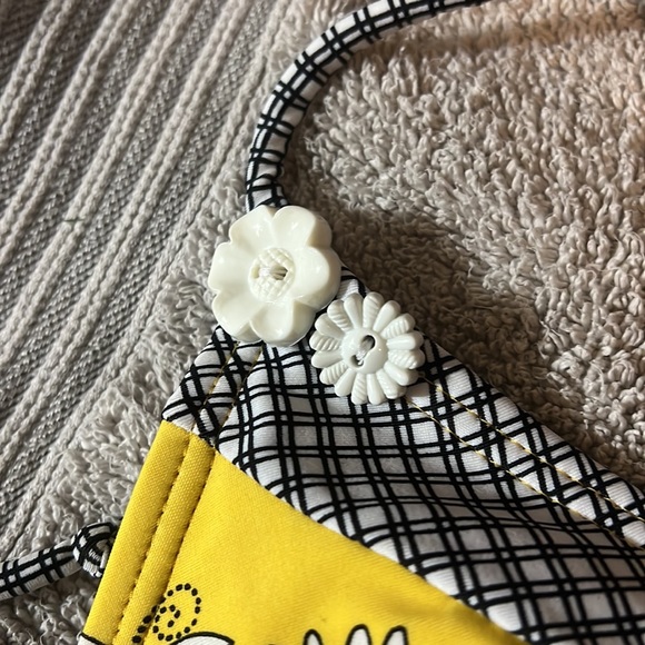 Candies XS Yellow flowers bikini - Picture 4 of 8